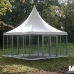 Transparentes Zelt